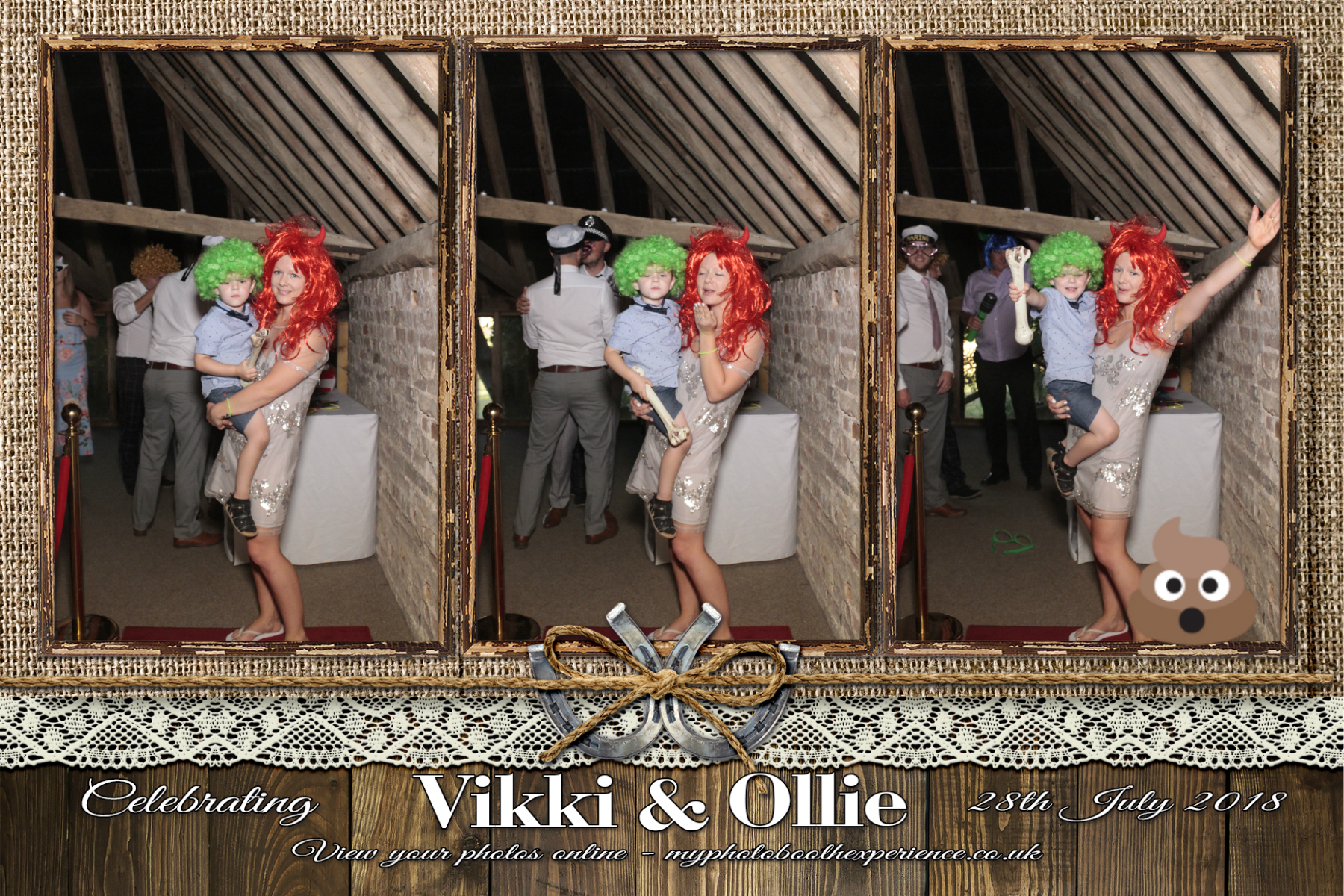 Vikki & Ollie's Wedding | View more photos from the event at gallery.myphotoboothexperience.co.uk/u/MyPhotoBoothExperienceLtd/Vikki-Ollies-Wedding